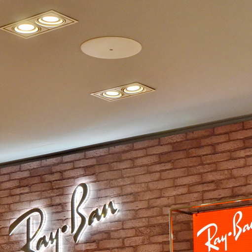 Ray•Ban 宏伊国际广场店——雅马哈 CIS 商用安装系统的经典应用